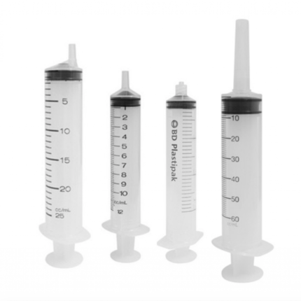 Plastipak luer slip eccentric 20ml syringe