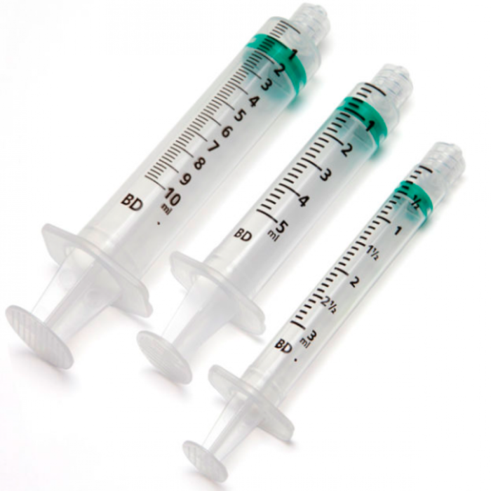 Emerald Luer Slip Centric 2ml Syringe