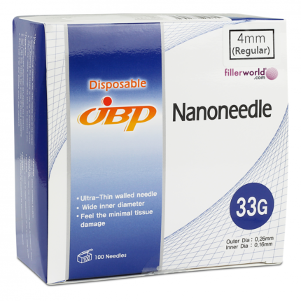 JBP Nanoneedle 33G 4mm Regular