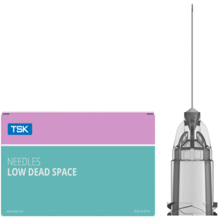 TSK Low Dead Space Hub Needle 33G