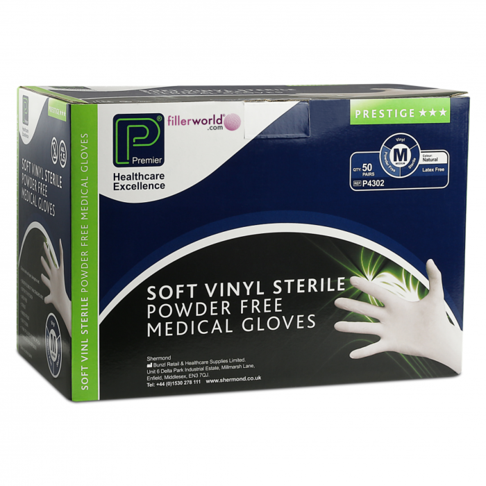 Soft Vinyl Powder Free Gloves Medium