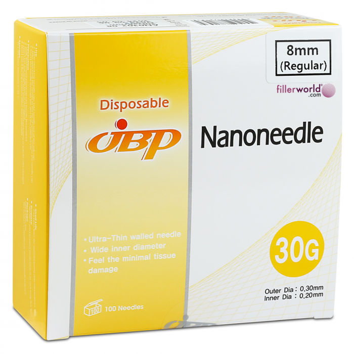 Jbp Nanoneedle 30G 8mm Regular