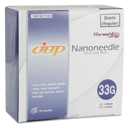 Jbp Nanoneedle 33G 8mm Regular