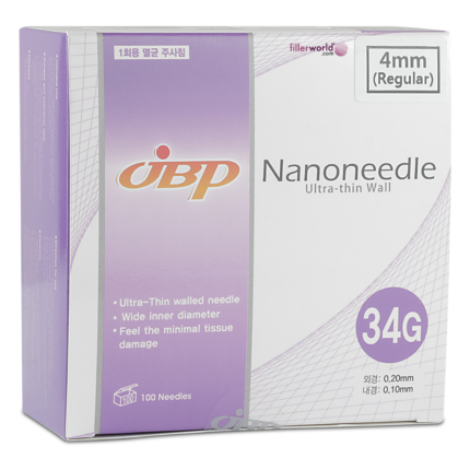 Jbp Nanoneedle 34G 4mm Regular