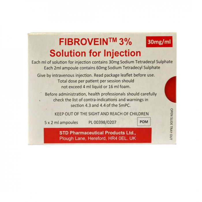 Fibrovein 3% Solution for Injection