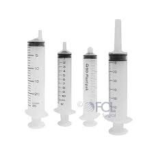 Plastipak luer slip eccentric 20ml syringe