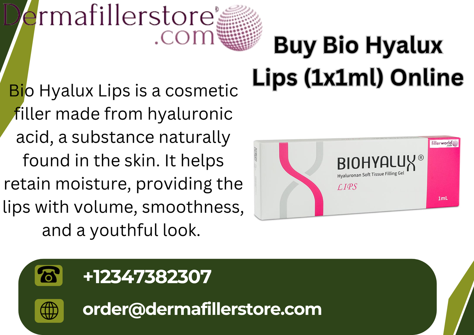 Buy Bio Hyalux Lips (1x1ml) Online